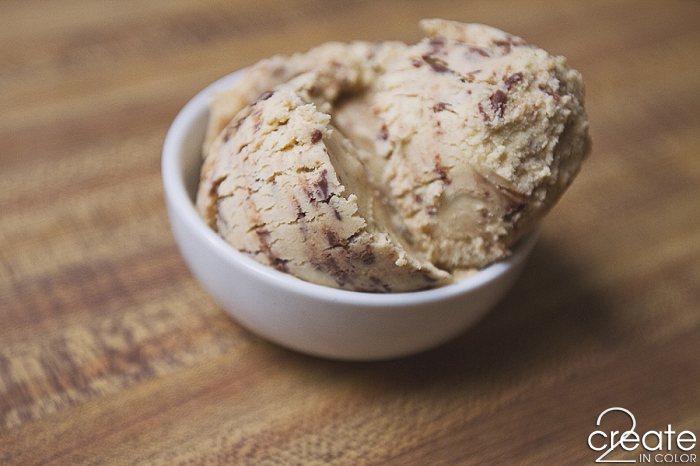 Peanut Butter Eggnog Ice Cream with a Nutella Swirl!_0004