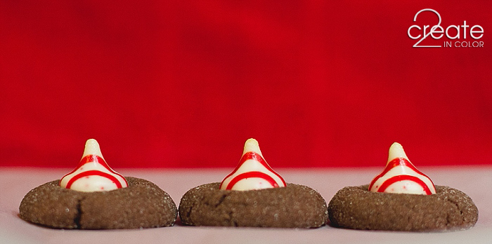 Peppermint-Kiss-Cookies