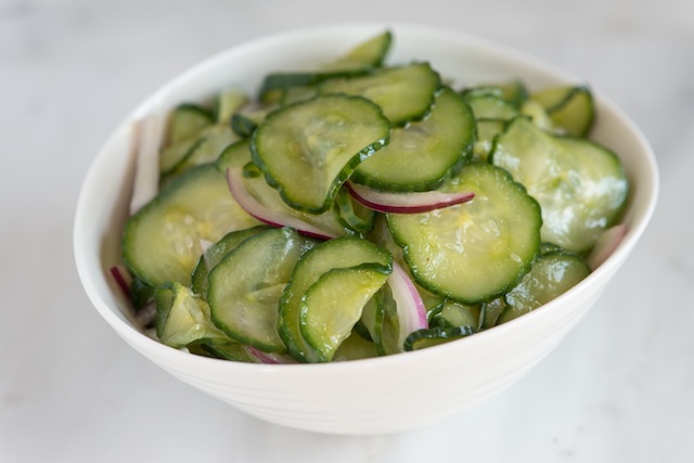 Tangy Cucumber Salad Recipe
