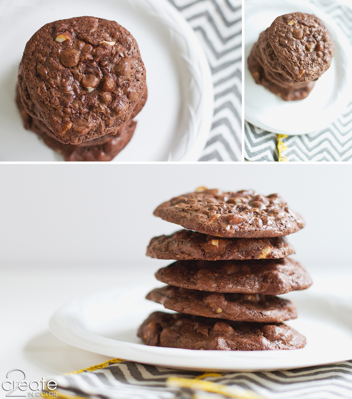 Chocolate Duet Cookie Recipe @ 2createincolor.com
