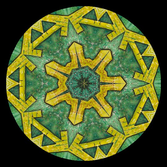 Kaleidoscope image from my Welcome collage here at 2createincolor.com